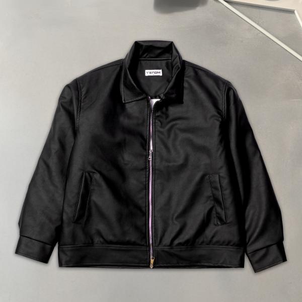 JACKET LEATHER OLD MONEY