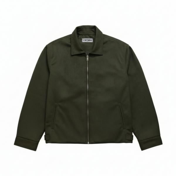 SUEDE JACKET WITH A BELT