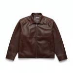 BASIC LEATHER JACKET