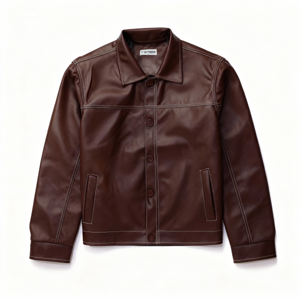 JACKET LEATHER 3D